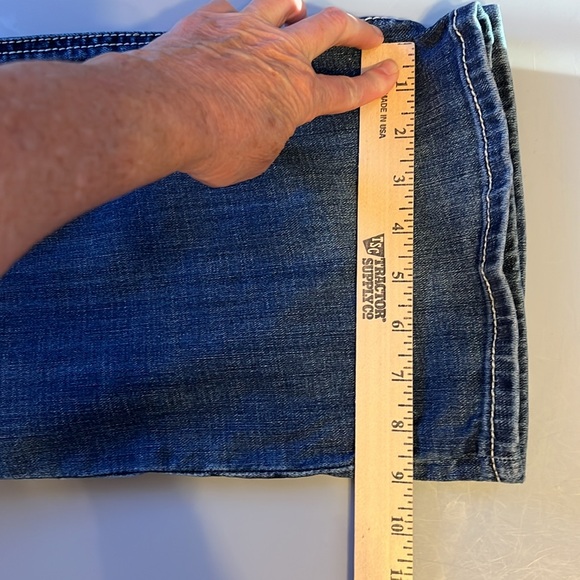 Rock & Roll Cowgirl Riding Jeans 34x32 - Picture 9 of 9